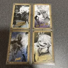 ヒロアカ 原画展 箔押しクリアカードコレクション ヴィラン