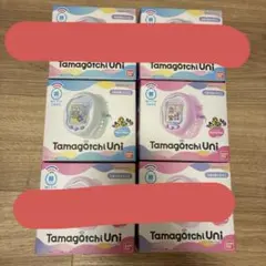 新品未使用☆たまごっちユニ プリズムホワイト オーロラピンク 2個セット 新品 たまごっちユニ オーロラピンク プリズムホワイト 2点セット