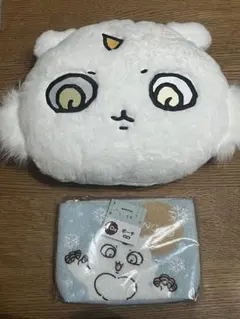 【新品・未使用】ちいかわ エニマイくじ あの子 クッション＆ポーチセット