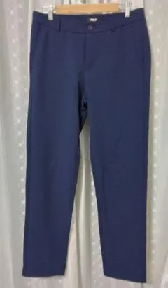 PMG　ゴルフウエア 　スラックス　パンツ　L　ネイビー