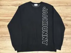ジャックバニー　ゴルフウェア　クルーネックニット　XL