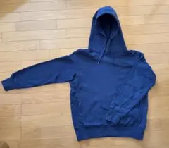 UNIQLOネイビー フード付きパーカー メンズMサイズ