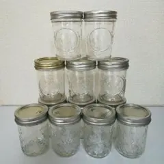 BALL メイソンジャー MASON JAR ガラス瓶 空き瓶 12個セットのサムネイル