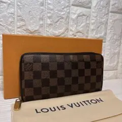 ✨定番ダミエエベヌ✨ ルイヴィトン ジッピーウォレット 長財布 男女