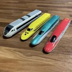 ロングトミカ こまち・はやぶさ・ドクターイエロー・サンダーバード