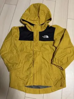 ノースフェイス　レインジャケット　2T イエロー　キッズ