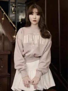 Her lip to Cherish Oversized Sweatshirt - メルカリ