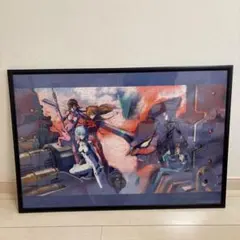 エヴァンゲリオン パズル 完成品 額付き】エヴァンゲリオン 【完成品】パズル 1000ピース - メルカリ