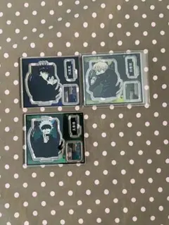 呪術廻戦 アクリルフィギュアコレクション　狗巻　棘　五条　悟　伏黒　恵