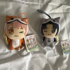 和泉一織　アイナナ　IDOLiSH7　ドンぬい　缶バッチ　プレートキーホルダー 和泉一織 アイナナ IDOLiSH7 ドンぬい 缶バッチ プレート