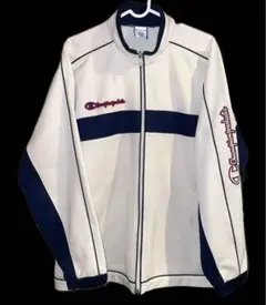 Champion チャンピオン　ジャージ　白×ネイビー