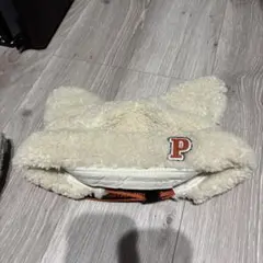 猫耳デザイン フリースファンキャップ