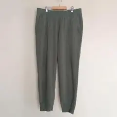【L】ユニクロ スウェットパンツ／グリーン