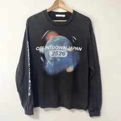 CDJ2526 ヴィンテージ風ロンT EARTH Mサイズ