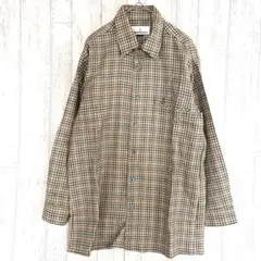 ウェザーコック WEATHRCOCK チェック柄シャツ 【M】 ウール100%のサムネイル