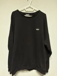 即日発送JIMWAG クルーネック スウェット ブラック