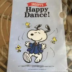 スヌーピー Happy Dance A4クリアファイル