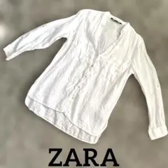 ZARA•リネンシャツ