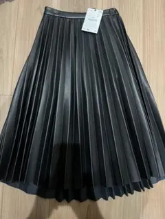 ブラック プリーツスカート 140cm