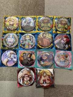 ワンピース 輩缶バッジ ジュエリー缶バッジ ゾロ サンジ エース サボ
