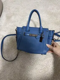コーチ COACH スワッガーショルダーバッグ ハンドバッグ 2WAY レザー