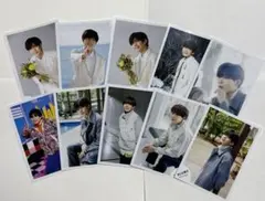長尾謙杜　公式写真　10枚セット