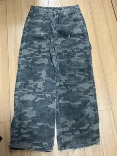 迷彩柄 ペインターパンツ ワークパンツ