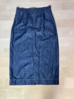 ANAYI アナイ　デニムライクタイトスカート　美品　38