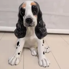 犬の陶器製置物 イタリア製