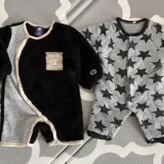 70-80 男の子　ロンパース　２枚セット　チャンピオン