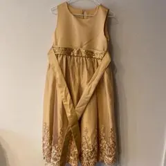 フォーマルドレス　プードルファーボレロ　美品　130