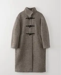 OHOTORO Ecru Half Coat チャコールグレー ecru half coat | OHOTORO