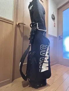 新品未使用　ワック WAAC ゴルフキャディバッグ WAAC ワック ゴルフ キャディバッグ スタンド型 5分割 9型 46インチ