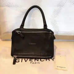 GIVENCHY極美品 パンドラボックス ショルダーバッグ シルバー金具 ジバンシー パンドラボックス シルバー レディース カーフ ショルダー