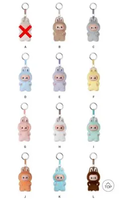 ラブブ PIN FOR LOVE イニシャル アルファベット