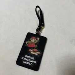 USJ ニンテンドーワールド レトロ マリオ スーパーマリオ パスケース