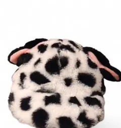 東京ディズニーリゾート ダルメシアン柄 ファンキャップ 帽子 ふわふわ 101匹
