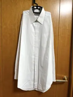 ALPS SHIRTS HOMME ホワイト 長袖 ワイシャツ ポケット付き