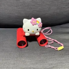 【レトロ】ハローキティ 双眼鏡 おもちゃ キッズ ストラップ付き サンリオ レトロ】ハローキティ 双眼鏡 おもちゃ キッズ ストラップ付き