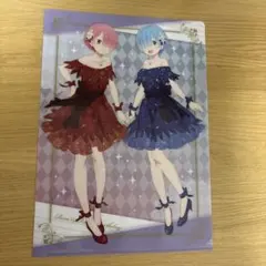 激レア ラムとレムの誕生日生活2021 in マルイ 渋谷 クリアファイル
