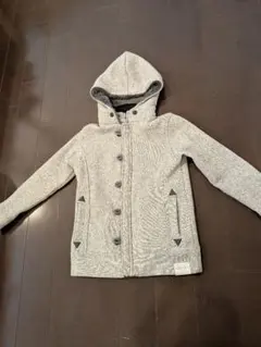 M.P.S. フード付きダッフルコート グレー