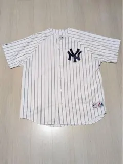 90s Russell Athletic ヤンキース ベースボールシャツ MLB - メルカリ