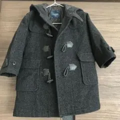 COMME CA DU MODE グレー ウールコート 95cm