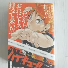 ハイキュー!! 1巻 古舘春一 リミックス