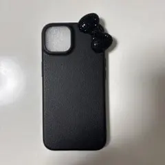 iPhone13 ハローキティー　ケース　スマホケース　黒