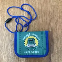 E5系はやぶさ キッズ用ネックストラップ付き財布