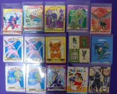 ポケモンMARUMIYAシール他多種15枚まとめ売り