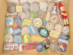 フレンチキーホルダー41個セット｜フランス産広告キーホルダー/アンティーク　8