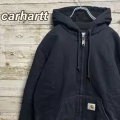 155【人気Lサイズ】カーハート☆ロゴタグ　即完売品　アクティブジャケット