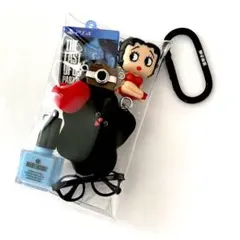 ガチャ詰めポーチ　ベティ　猫原商店の愉快な仲間たち　ブラック系　ホビー